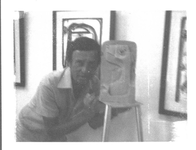 Ugo Guidi a La Vecchia Farmacia 1974.